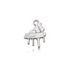Antique Silver Piano