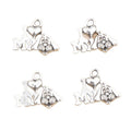 Dog And Heart Charms In 1 Style For Jewelry Making view 5