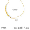 Gold Three Beads
