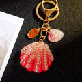 Bubble Pearl Shell Keychains in Seven Colors plus Assorted Option view 10