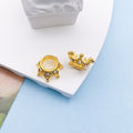 Iridescent Crown Metal Beads with 4 Listed Options view 7