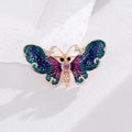 Butterfly Enamel Metal Brooch Pin for Jackets and Lapels view 5