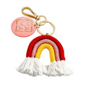 Engraved Mama Wood Disc Keychain With Tassel Charm view 5