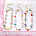 Gold Tone Colorful Flower and Animal Charm Bracelets view 5