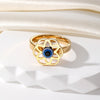 Gold Open Flower