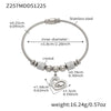 Z257 Silver Bangle