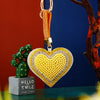 Yellow Leather-Heart
