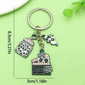 Halloween Charm Keychains Featuring Pink Butterfly Across 44 Pictured Variations view 2