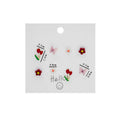 Tulip Butterfly and Flower Seven Pair Stud Earring Set view 5