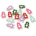 Colorful Teddy Bear Charms In 1 Style For Jewelry Making view 5