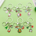 Christmas Charm Keychains Featuring Green Bow Across 81 Pictured Variations view 2