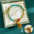 Braided Cord Tassel Charm Bracelets in Eleven Styles view 10