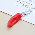 Silver Tone Novelty Food Replica Clip Keychains in Twenty Six Designs view 4