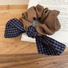 Camel Navy Plaid