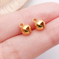 Gold-Tone Bell Metal Beads with 12 Listed Options for DIY Jewelry Making view 8