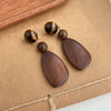 Wood Teardrop Drops