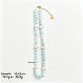 Five Color Shell Spacer Bead Necklaces With Extension Chains view 10