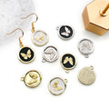 Gold-Tone Butterfly Metal Charms with 6 Listed Options view 3
