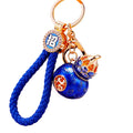 Lotus-Topped Gourd Keychains in Six Colors with Strap Options view 5