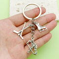 Hockey Charm Keychains in 36 Pictured Variations for Bags and Keys view 3