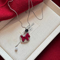 Velvet Grape and Horse Pendant Necklaces in Four Designs view 6