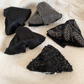 Black Triangle Hair Claw Clips Rhinestone Sequin Styles view 4