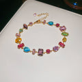 Geometric Mixed-Shape Zircon Bracelets 3 Colorways view 6