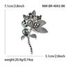 Black Shell Floral