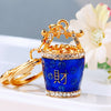 Royal-Blue Fortune-Bucket