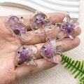Purple Turtle Glossy Charms with 14 Listed Options view 3