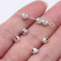 4.4x4.4x5.1mm 0.4g Multicolor Zinc Alloy Geometric Cut Small Hole Spacer Beads for DIY Bracelet Making