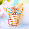 Pearl Bow Perfume Bottle Keychains in Three Colors plus Assorted Option view 6