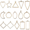 Metallic Pendant Frame Metal Charms with 8 Listed Options view 10
