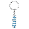 Acrylic Nautical Keychain Six Styles Ship Wheel Anchor view 9