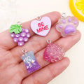 Purple Shell and Star Shell Charms with 11 Listed Options view 3