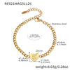 Gold S Bracelet
