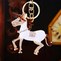 Mixed Jeweled Horse Keychains in Seventeen Pictured Colors and Designs view 10