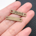 Black Letter Metal Charms with 21 Listed Options for DIY Jewelry Making view 12