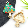 Multicolor Green Mushroom