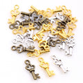 Tiny Skeleton Key Charms In 4 Styles For Jewelry Making view 9