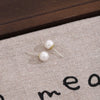 White 8mm Studs
