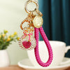 Fuchsia Crystal-Pouch