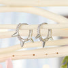 Silver Three Spike