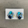 Colorful Crystal Butterfly Stud Earrings in Four Options view 8