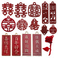 Red Double Happiness Metal Charms with 19 Listed Options view 5