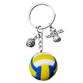 Volleyball, Soccer, Football and Tennis Ball Keychains, 4 Styles view 5