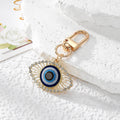 Rhinestone Evil Eye Keychains Gold Silver Eight Styles view 8