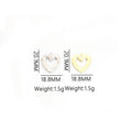 Enamel-Look And Crystal-Accented Gold Silver Heart Alloy Pendant Components in 2 Styles view 2
