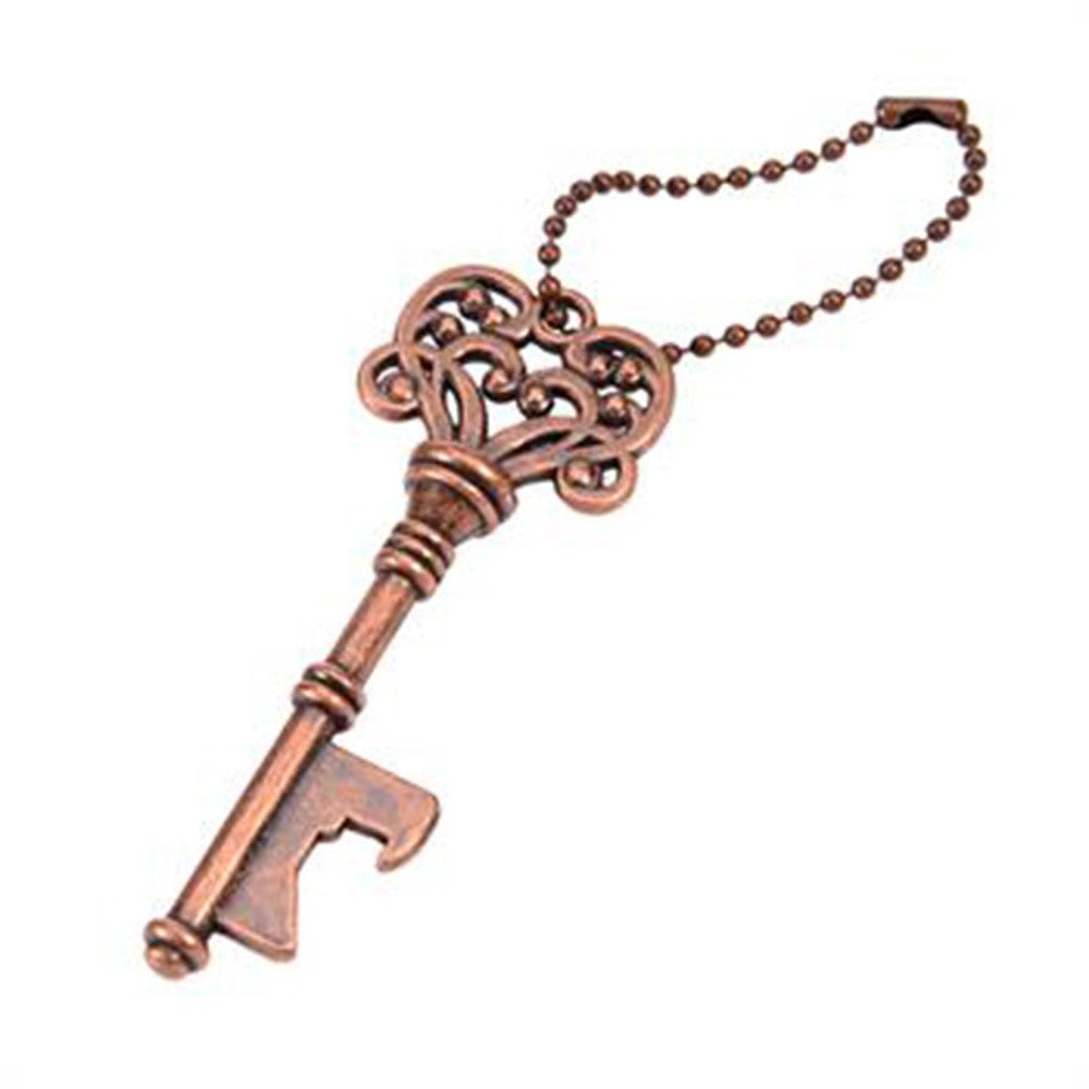 Alloy Keychain Bottle Opener Pendant