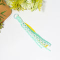 Lace Cord Tassel Keychain Multicolor Ribbon Fabric Charm view 9